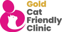 Gold Cat Friendly clinic logo
